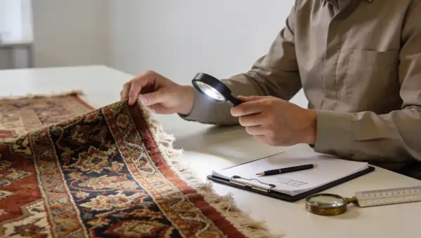 Teppich Wertermittlung und Sachverständigengutachten